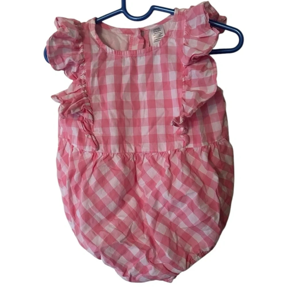Little Me Baby Print Bubble Shorts Pink 24M - Adorable & Comfy Baby Clothing